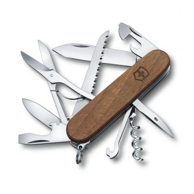 Victorinox Huntsman Wood Multi-Purpose Knife Stainless Steel