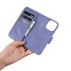 14. iCarer Wallet Case 2in1 Cover iPhone 14 Pro Max Leather Flip Cover Anti-RFID Light Purple (WMI14220728-LP)