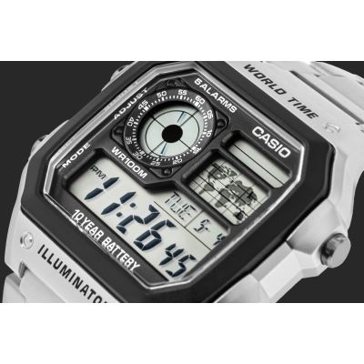 4. Men's Watch CASIO AE-1200WHD-1AVEF + BOX
