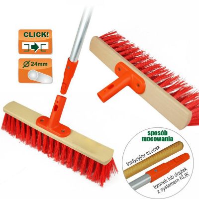 12. STREET GARDEN BRUSH 40CM CLICK