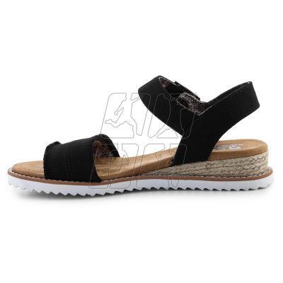 4. Skechers Espadrilles BOBS Adobe Princess W 113541-BLK Sandals 