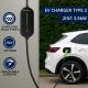 3. Mobile charger for electric cars EV with regulation 2 in 1 Type 2, 3.5kW, 230V, LCD, LED, 5m