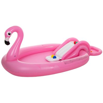 24. CHILDREN'S POOL PLAYGROUND FLAMINGO 213x123x78CM 57172