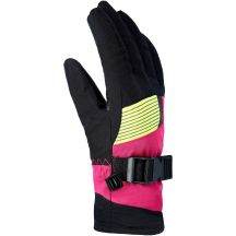 VIKING Forter Ski Kids black and pink ski gloves 5