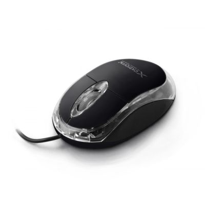 EXTREME XM102K Mouse (optical; 1000 DPI; black)