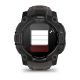 5. Garmin Instinct 3 – 50 mm AMOLED Black met charcoal band watch
