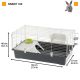 3. FERPLAST Rabbit 100 - rabbit cage