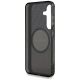 7. AMG Transparent Rhombs MagSafe Case for Samsung Galaxy S25 - Black