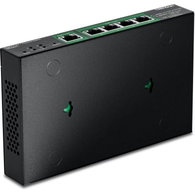 4. Trendnet TPE-B541 Switch, Managed, Gigabit Ethernet, Full Duplex, PoE, Wall Mountable
