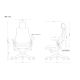 4. Wau TPE-8 office chair elastomer gray/black