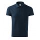 3. Malfini Cotton M MLI-21202 navy blue polo shirt