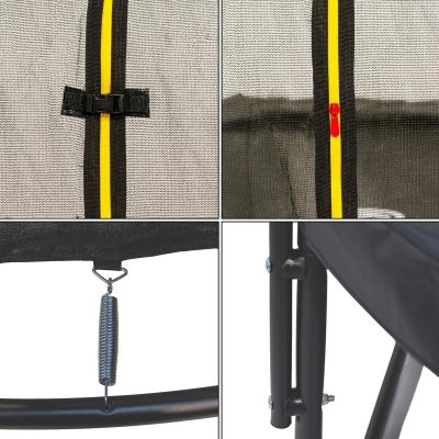 8. ENERO TRAMPOLINE WITH INNER NET Ø244CM PREMIUM
