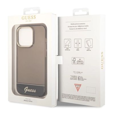 8. Guess GUHCP14LHGCOK iPhone 14 Pro 6.1 "black / black hardcase Translucent