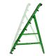 3. VIRTUFIT ADJUSTABLE BUMPER - KICKBACK - 100 X 100 CM - GREEN