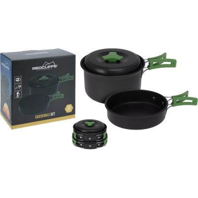 6. REDCLIFFS 2-PACK TRAVEL SET POT FRYING PAN