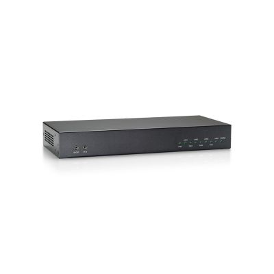 2. LevelOne HVE-9214PTHDMI O.CAT.5 TRANSM. IEEE-802.3af PoE compatible for easy use and installation, easy plug-and-play installation, built-in EDID Hotplug detection, EDID priority management of HDMI outputs