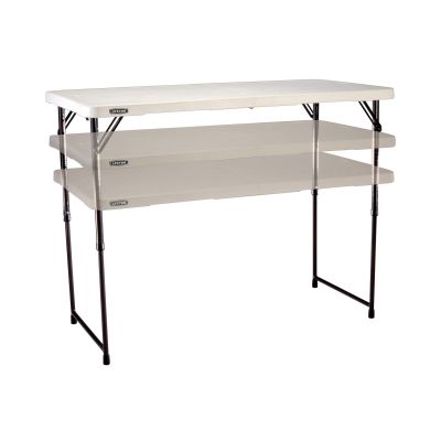 8. Folding table 122 cm with adjustable height 4428