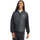 Men's adidas Essentials Climawarm Hybrid Down Hooded Jacket Black KA5251