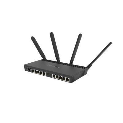 2. WiFi 5 router Mikrotik RB4011iGS+5HacQ2HnD-IN 2.4GHz(2x2)/5GHz(4x4) 11p