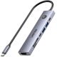 19. UNITEK HUB USB-C 7IN1 PD 100W HDMI 2.0 WITH ON/OFF BUTTON