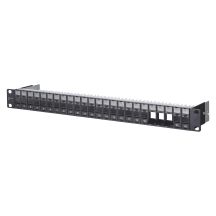 METZ CONNECT 130920-BK-E patch panel 1U