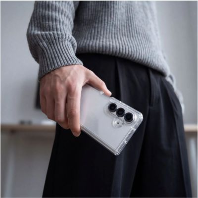 3. Tech-Protect FlexAir Hybrid Case for Samsung Galaxy Z Fold 8 Ultra - Transparent