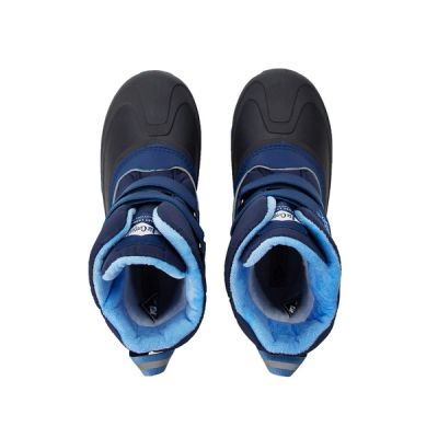 6. Lee Cooper Kids’ Winter Boots, Navy Snow Boots, Warm-Lined, with Velcro Fastening