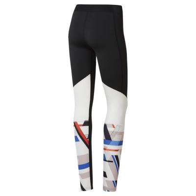 7. Reebok Compression Tight VortaStripe W DU4105 Leggings