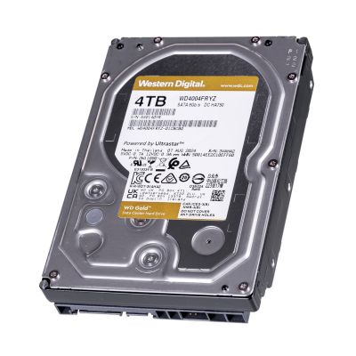 3. WD Gold DC HA750 WD4004FRYZ Server HDD Hard Drive (4 TB; 3.5"; SATA)