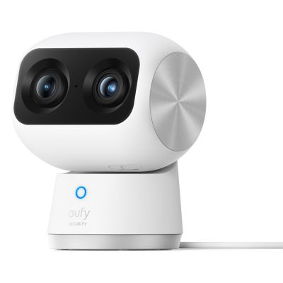 Anker Eufy | Indoor Security Camera | S350 | Wide-Angle Lens | Tabletop | Micro SD Card, Max 128GB | White