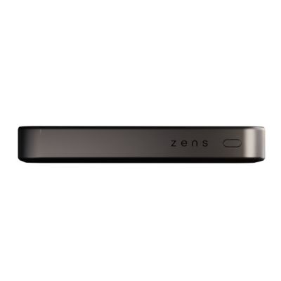 3. ZENS Slim Qi2 Aluminum Powerbank - 10000 mAh magnetic powerbank compatible with MagSafe and Qi2 (black)