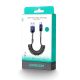 2. Joyroom S-A43 Crystal-Clear Series 3A USB-A - USB-C spiral cable 1.5m - black