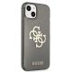 4. Guess GUHCP13SPCUGL4GBK iPhone 13 mini 5.4" black/black hard case Glitter 4G Big Logo