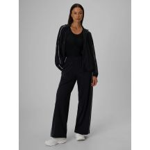 Women's quick-drying wide-leg trousers 4F 4FRSS26TTROF1966-20S