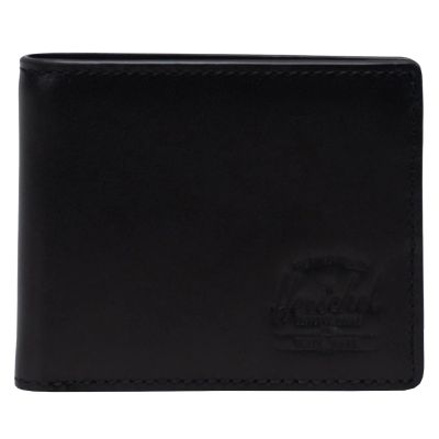 Herschel Hank Leather RFID Wallet 11151-00001 Black One size