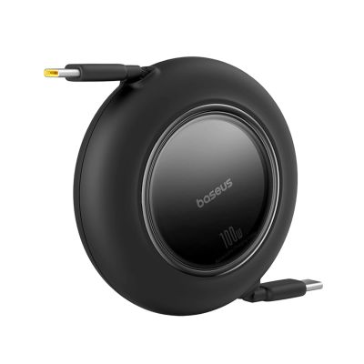4. Baseus Free2Pull Mini 100W Retractable USB-C Cable - USB-C 2m - Black