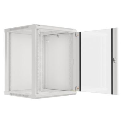 2. Lanberg WF01-6615-10S 15U Rack Wall-mounted Cabinet Gray