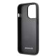 7. AMG AMHCP13LOSDBK iPhone 13 Pro / 13 6.1" black/black hardcase Leather Curved Lines