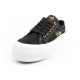 12. Lee Cooper women's sneakers platform black with gold