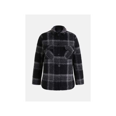 Peak Performance W Kelly Wool Shirt Jkt Black