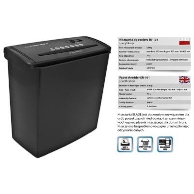 5. Esperanza BLADE EN101 document shredder