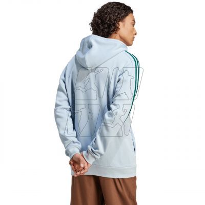 3. adidas Essentials Fleece 3-Stripes Full-Zip M sweatshirt IJ8932