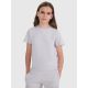 11. Regular plain T-shirt (SET OF 2) for children 4F 4FJRAW25TTSHU3157-90S