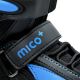 11. Mico Volt Blue roller skates black and blue PW-126B-9