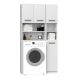 2. MARPOL BATHROOM SET SHELF CABINET WHITE