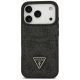 3. Guess 4G Double Card Triangle Case for iPhone 18 Pro / 17 Pro – Black
