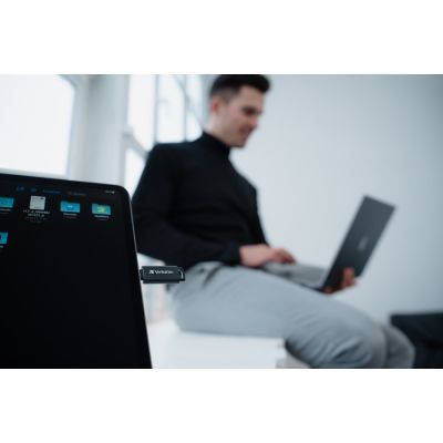 14. Verbatim Store 'n' Go USB Flash Drive 128GB USB Type-C 3.2 Gen 1 (3.1 Gen 1) Black