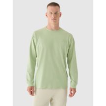 Men's oversize longsleeve with print 4F 4FRAW24TLONM502-44S