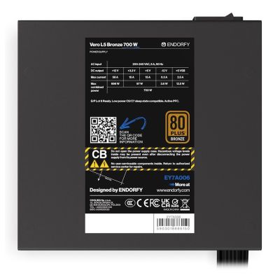 6. ENDORFY Vero L5 Bronze 700 W Power Supply