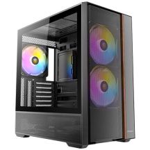 Antec FLUX REAR Midi Tower, Black